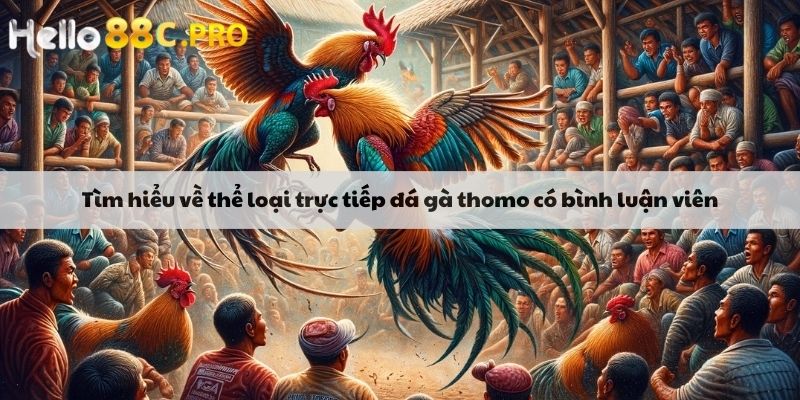 Tìm hiểu về thể loại  trực tiếp đá gà thomo có bình luận viên